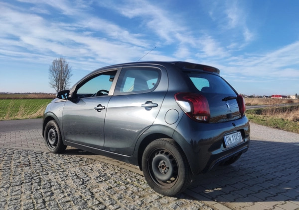 Peugeot 108 cena 30500 przebieg: 122000, rok produkcji 2017 z Wrocław małe 56